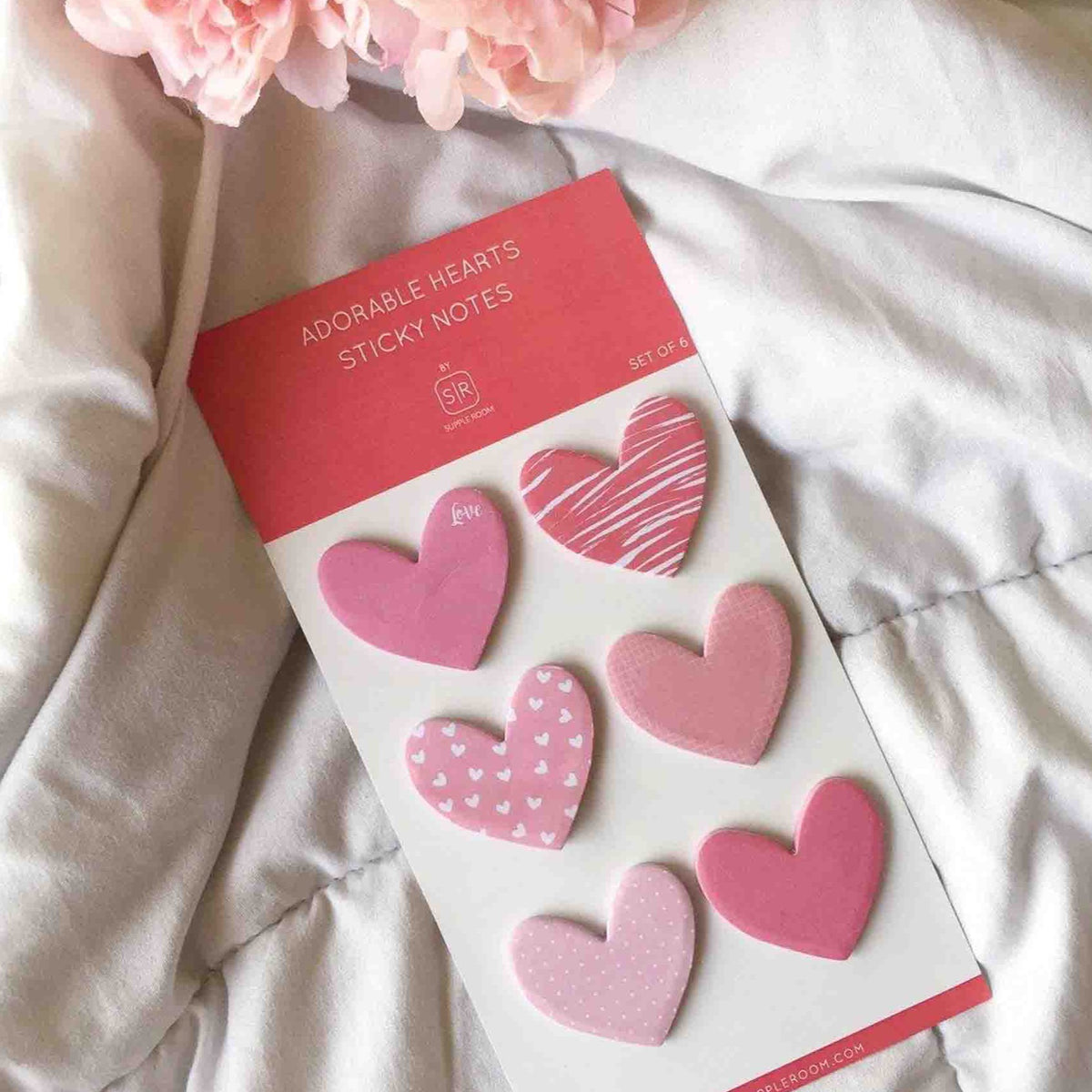 Heart Sticky Notes