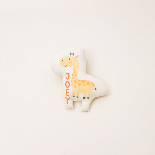 Baby Giraffe Cushion Customised