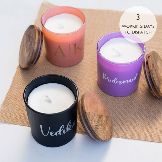 Customised Scented Candle