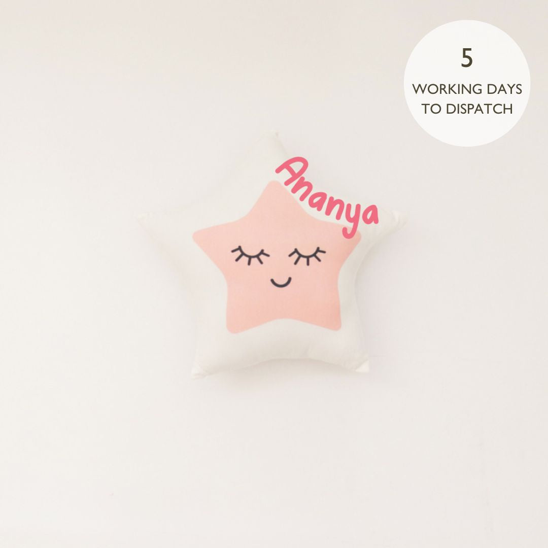 Star Baby Cushion Customised