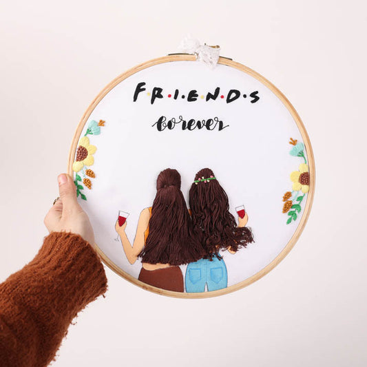 F.R.I.E.N.D.S Embroidery Hoop