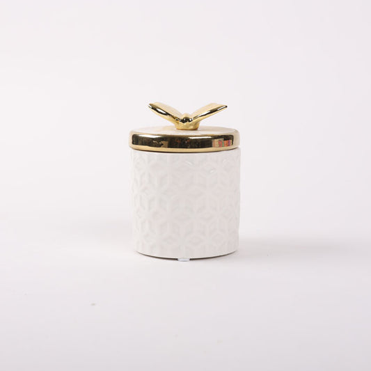 Butterfly Ceramic Jar