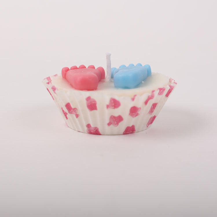 Sweet Steps Cupcake Candle