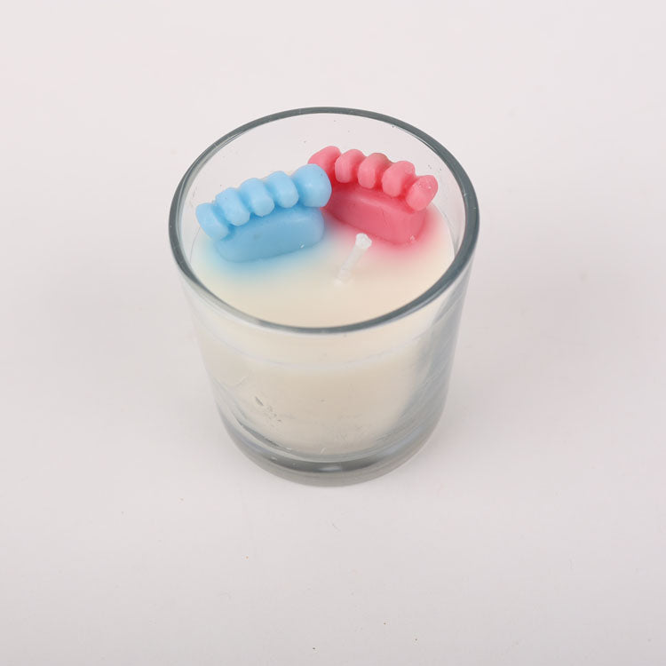 Baby Shower Shot Glass Candle