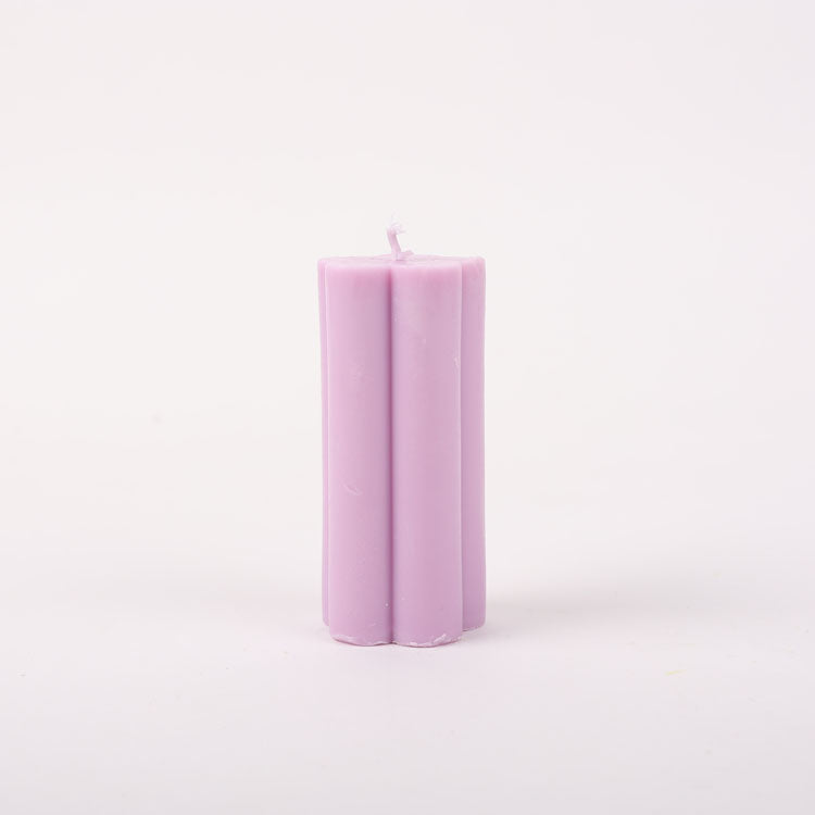 Flower Pillar Candle