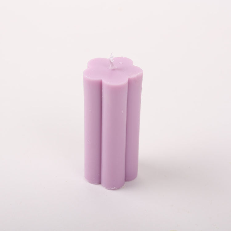 Flower Pillar Candle