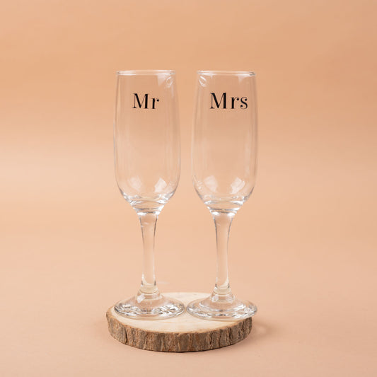 Personalised Champagne Glass