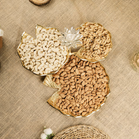 Three Tier Dry Fruit Platter