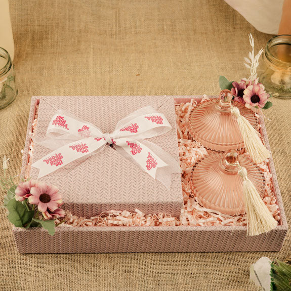 Pink Theme Wedding Favours