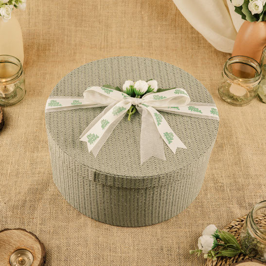 Sage Green Round Box