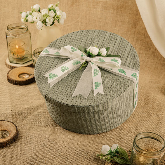 Sage Green Round Box