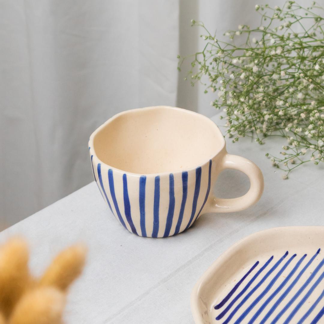 Blue Stripe Mug