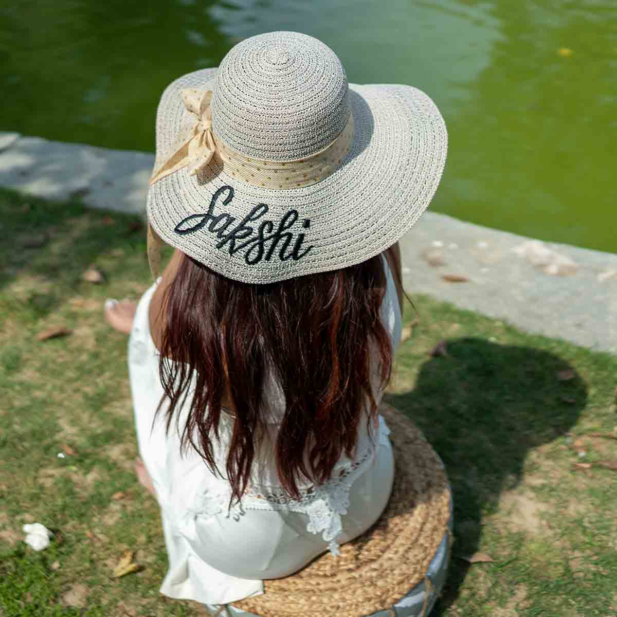 Personalised Beach Hat